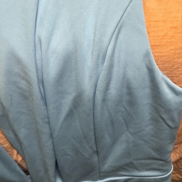 New Baby Blue open from shorts romper - Picture 7 of 13